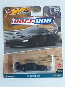 Hot Wheels 2023 Premium Car Culture Race Day Porsche 935 Chase Black 🔥🔥🔥 - Picture 1 of 2