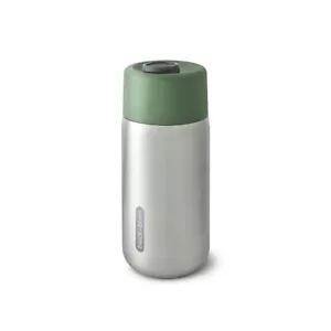 Leakproof Insulated Stainless Steel Travel Cup easy clean 340ml Black + Blum - Picture 1 of 35