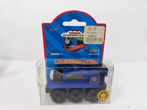 NEW Thomas The Tank Engine & Friends Wooden Railway Sir Handel 1999 LC99079 Cover