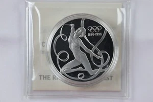 1995 Austria 200 Schilling Olympics KM3026. Proof 0.925 Silver.  Gymnastics. - Picture 1 of 4