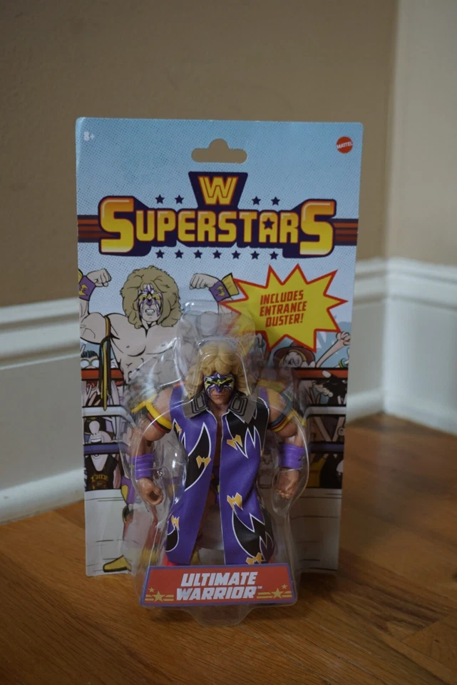 Figura W Superstars Ultimate Warrior Serie 2 Mattel Foto 1 de 4