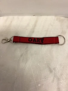 Schlüsselband Ausweis Schlüsselanhänger personalisiert Gary Rot - Bild 1 von 1