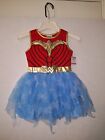 WW84 Little Girls Wonder Woman Dress Costume Outfit Size 6/6X NEW