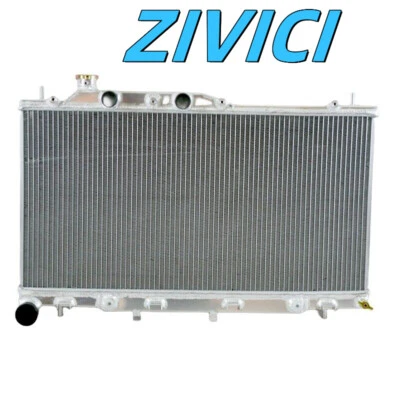 Radiador de aluminio de 2 filas para Subaru Legacy 2008 2009/Outback 2005-2009 H6 3,0 L Foto 1 de 4