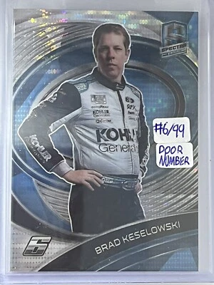 Brad Keselowski Spectra DOOR NUMBER #6/99 59 Blue 2022 Chronicles Racing NASCAR - Image 1 of 2