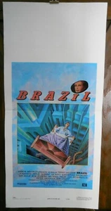 VINTAGE ORIGINAL ITALIENISCHER SPIELZETTEL FILM BRASILIEN FROTTEE GILLIAM JONATHAN PRYCE - Bild 1 von 2