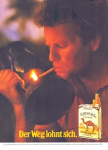 Camel Cigarettes - A World of Adventure - Original Vintage Print Ad 1987!! - Picture 1 of 1