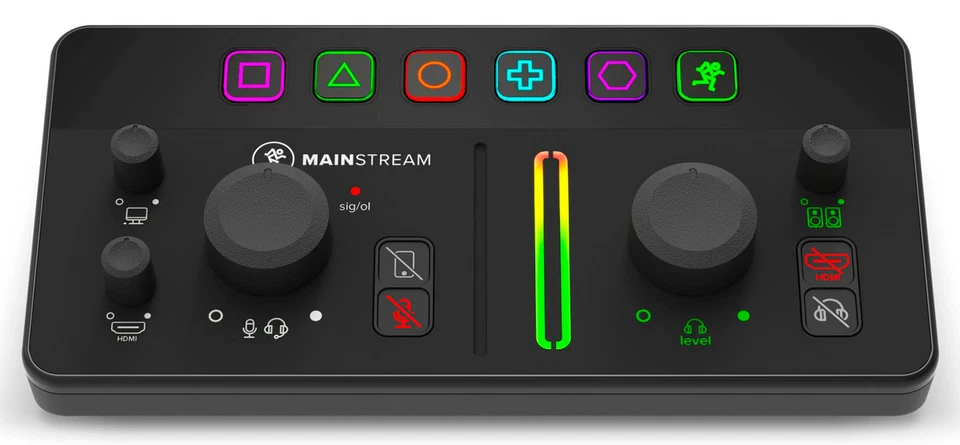 Mackie MainStream Bus Powered Live Streaming Interface w/HDMI/XLR/1/4"/USB-C - Image 1 of 4