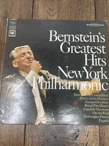 BERNSTEIN'S GREATEST HITS NEW YORK PHILHARMONIC LP - Picture 1 of 4