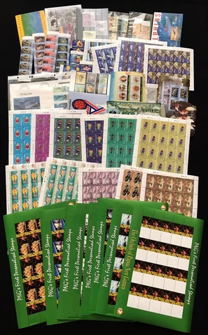 PAPUA WILDLIFE Sealife Flowers Animals Sheets Covers.50+Items(100s Stamps)PBLW Cover