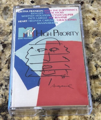 MTV HIGH PRIORITY - CASSETTE RCA 6396-4-R VARIOUS ARTISTS - Image 1 of 4