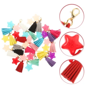 20 Pcs Fünf-Punkte-Star Quaste Hanging Dekoration Ästhetische Handyanhänger - Zdjęcie 1 z 12