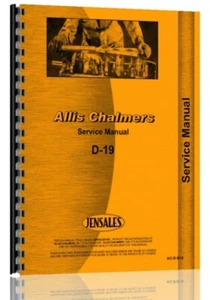 Tractor Allis Chalmers D19 manual de servicio - Imagen 1 de 6