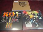 KISS 180 GRAM AUDIOPHILE  ALIVE I & III + TOKYO 2001 COLLECTION 7 LPS 3 TITLES