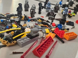 Lego Star Wars Lot Figures Weapons Accessories Bricks Authentic - Picture 1 of 12