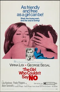 THE GIRL WHO COULDN'T SAY NO [1969] Original 1-Sheet Poster - Picture 1 of 1