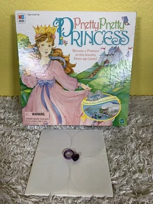 De colección 1999 Pretty Pretty Princess Juego Repuesto Anillo Púrpura Juego Pieza Foto 1 de 3