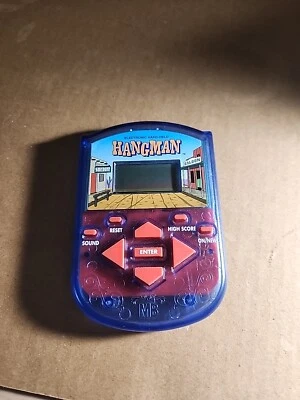 Vintage 1995 Milton Bradley Hangman Electronic Handheld Game TESTED - Image 1 of 4