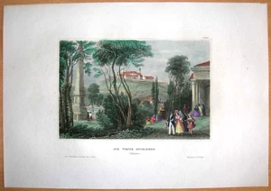 Impresión Meyer 1839 CASTILLO SILBERK, BRNO, MORAVIA, REPÚBLICA CHECA, #16 - Imagen 1 de 1