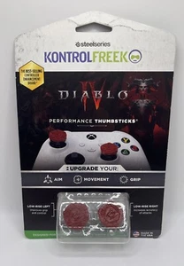 DIABLO Xbox One S X Controller Performance Grip FPS Red 2pc. FREE SHIPPING - Picture 1 of 2