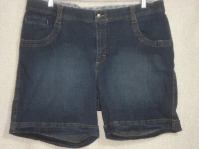 LEE Jean DENIM Shorts DARK WASH STRETCH Size 20 - Image 1 of 3