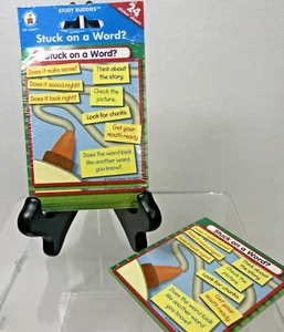 Study Buddy Stuck On a Word helper bookmark LOT 48 by Carson-Dellosa Publishing - Picture 1 of 8