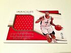 Bradley Beal 2020 Panini Immaculate Coll. Standout Silver Game Worn Jersey #/49