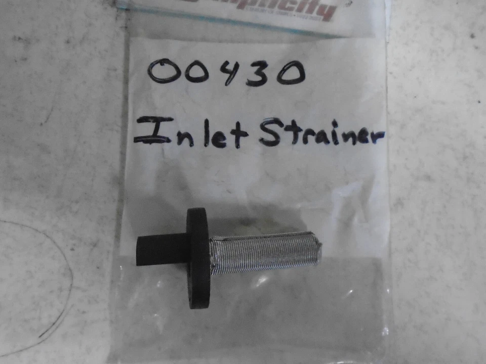 Filtro de pantalla colador de entrada de lavadora eléctrica Homelite 00430 genuino para MB1000 Foto 1 de 1