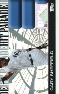 2006 Topps Hit Parade #HIT5 Gary Sheffield YANKEES  R47040 - NM-MT