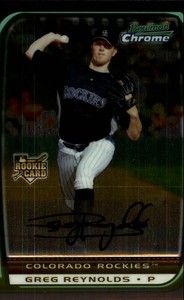 2008 Bowman Chrome Draft Baseball Card #BDP31 Greg Reynolds Rookie