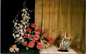 Postal Artificial Flower Company California Publicidad Rhode Island D83 - Imagen 1 de 2