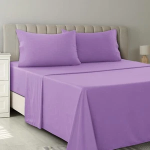 4 Piece Premium Bed Sheet Set Hotel Luxury Ultra Soft Deep Pocket Sheets Set - Picture 1 of 200