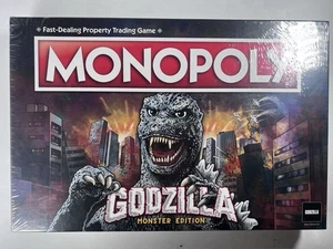 Monopoly Godzilla Monster Edition Board Game Brand New Sealed - Picture 1 of 3
