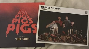 Schweine Schweine Schweine Schweine Schweine Schweine Off Cuts Limited Edition CD Promo mit Postkarte - Bild 1 von 7