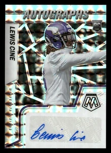 2022 Mosaic #RAM-LC Lewis Cine Prizm Rookie RC Card Auto - Picture 1 of 2
