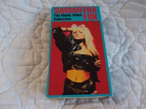 SAMANTHA FOX THE MUSIC VIDEO COLLECTION VHS 80'S DANCE POP NEWFOUNDLAND TOUR - Picture 1 of 10
