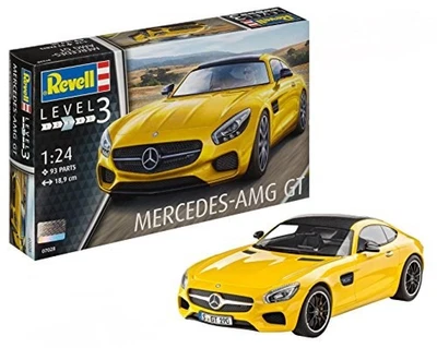 Revell- Mercedes-AMG GT Kit Veicolo in Metallo, Colore Giallo, 80-7028 - NUOVO  - Immagine 1 di 4