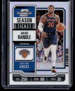 JULIUS RANDLE 2024-25 PANINI CONTENDERS OPTIC SILVER PRIZM NEW YORK KNICKS #65 - Picture 1 of 2