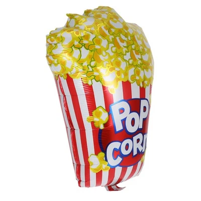  Popcorn Aluminum Foil Balloon Party Supply Photo Props for Festival Wedding - Image 1 of 4