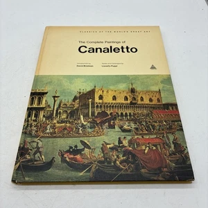 THE COMPLETE PAINTINGS OF CANALETTO By Lionello Puppi - Hardcover 1968 - Bild 1 von 10