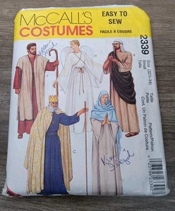McCall’s 2339 Costumes 32.5- 34 Religious Sheppard Angel Kings Mary & Joseph Cut - Picture 1 of 5