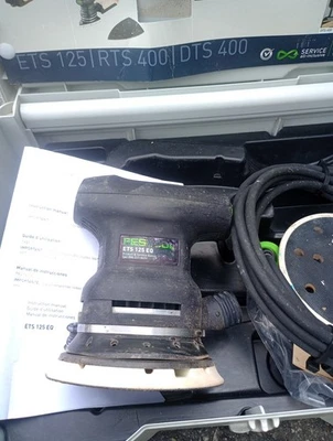  Festool ETS 125 EQ 5" Orbital Sander WITH SYSTAINER PLUG-IT CORD  - Image 1 of 4