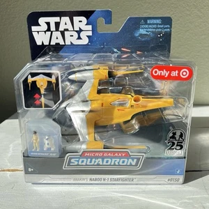 Star Wars Micro Galaxy Squadron Anakin Naboo N-1 Star fighter Target Exclusive - Picture 1 of 5