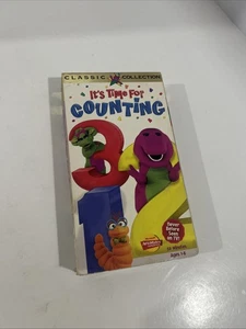 Barney It’s Time For Counting Classic Collection VHS Video Tape Sing Along Songs - Bild 1 von 4