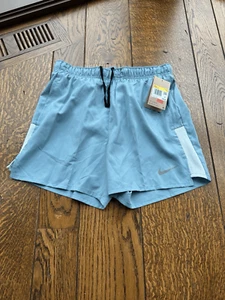 Nike Men’s Dri-FIT Challenger 5" Brief-Lined Versatile Shorts Blue NWT Small - Picture 1 of 7