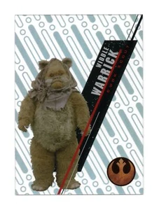 2016 Topps Star Wars High Tek FORM 1 PATTERN 1 BASE Card SW-12 / WIDDLE WARRICK - Picture 1 of 2