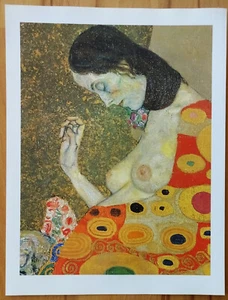 Gustav Klimt "Die Hoffnung II " Druck 1907/08 30 x 23 cm - Bild 1 von 1
