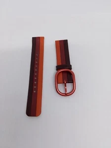 Alessi AL19001 correa de reloj de cuero de repuesto genuino - Imagen 1 de 2