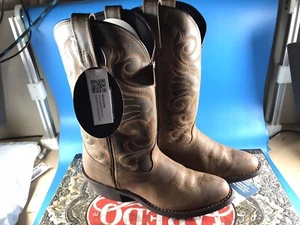 Botas vaqueras occidentales Laredo para mujer Bridget de cuero marrón 51084 6,5 M - Imagen 1 de 9
