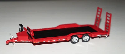 红色重型汽车 HAULER 拖车 压铸 DIORAMA 1/64 比例 绿色 LOOSE — 第 1/3 张图片